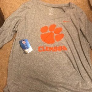 Nike Clemson Long Sleeve Shirt